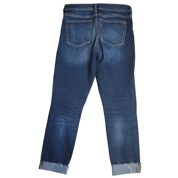 Gap 1969 Womens Button Fly Straight Jeans Vintage Y2K Mid-Rise Denim Sz 8/29 - Picture 5 of 11